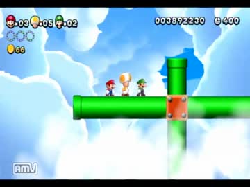 【実況】3人でNewスーパーマリオブラザーズUしてみた カット集１
