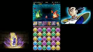 【パズドラ】ベジータPTついに伝説の航路へ！【伝説の航路】