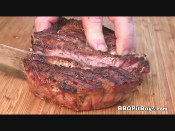 カウ・ボーイ風、リブステーキのレシピ　(回顧録)