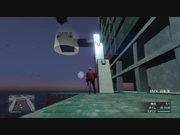 GTAV史上最もマジ○チありえないレース！！高層ビルから飛び降り自滅・・