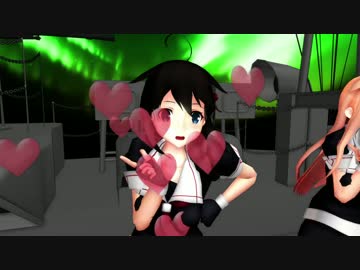 【MMD艦これ】時雨＆夕立で楽しく踊ってもらいました