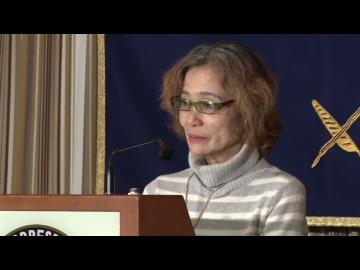 イスラム国に拘束されている後藤健二氏の母・石堂順子さんの記者会見