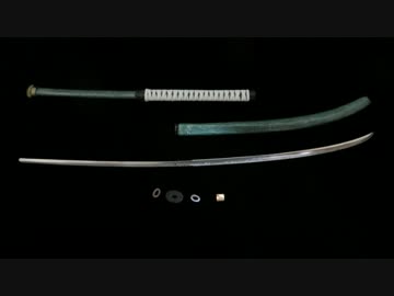 日本刀[長巻](ﾐﾆﾁｭｱ)を作ってみた-漆-
