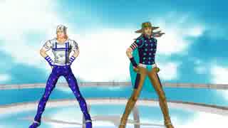 【MMD】７部でオツキミリサイタル【JOJO】