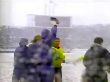 1987 トヨタカップ FCポルト VS ペニャロール 大雪での死闘