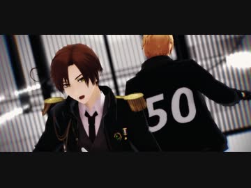 【APヘタリアMMD】米·南伊·普でTurn Off The Light