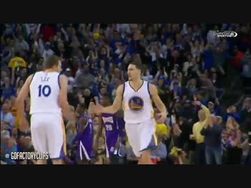 【ＮＢＡ記録】クレイ・トンプソン５２得点！１Ｑに３７得点