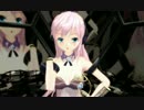 【MMD】ルカとGUMIで「ハッピーシンセサイザ」【らぶ式】