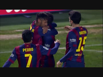 All goals  Elche CF vs FC Barcelona