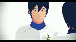 【ダイヤのMMD】 降谷・伊佐敷・御幸でしろくまダンス