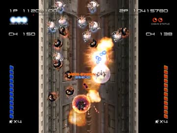 [TAS] Ikaruga 斑鳩 - 2p hard - ch3 - 305 chain