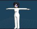 3D人型モデルの素体を作ってみた
