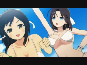 【HD】 『閃乱カグラ ESTIVAL VERSUS -少女達の選択-』 OP 【60fps化】