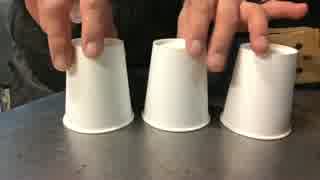 【マジック】コップを貫通するティッシュ【種明かし】