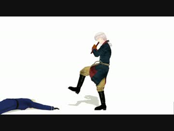 【APヘタリアMMD】みなギル親父様【親父誕遅刻】