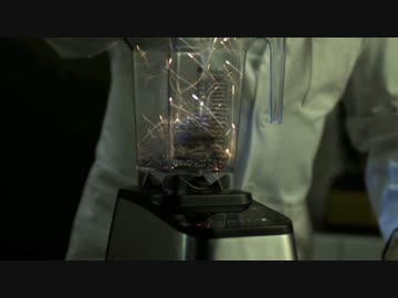 ネオジム磁石をミキサーに入れた（海外)