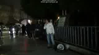 イスラム国に共鳴し、官邸前で安倍批判の街宣をする反原発派