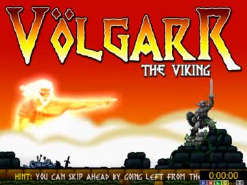 VOLGARR THE VIKING Cルート　RTA　26：47　無編集版