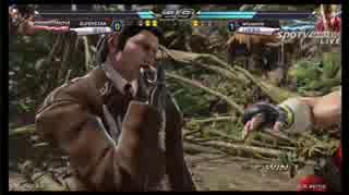 【鉄拳7(ロケテver.)大会】Tekken Crash Returns 第1試合