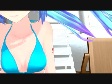 【MMD】ぱんつ見ようと思ったら【閲覧注意】