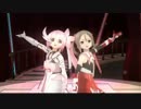 【CM3D】結城友奈と三好夏凜に踊ってもらった。【ゆゆゆ】