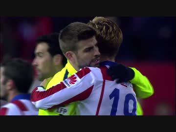 All goals  Atlético de Madrid vs FC Barcelona