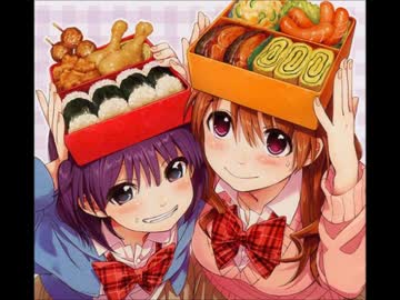 【カラオケ】　幸腹グラフィティ　OP　ループ動画　歌詞付　【on vocal】