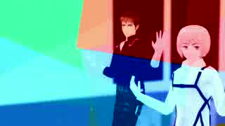 【進撃のMMD】聖槍爆裂ボーイ【アルミンとジャン】