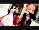 【東方MMD】かぐもこで「ロミオとシンデレラ」【輝夜＆妹紅】