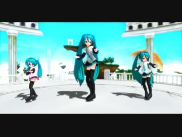 【MMD】あにまさ式三姉妹で「Weekender Girl」