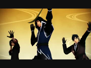 【MMD刀剣乱舞】筆頭・大倶利伽羅・燭台切光忠でELECT【MMD戦国BASARA】