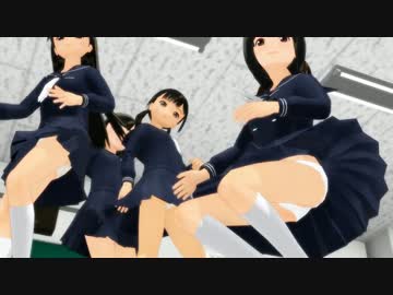 【MMD】冬セーラーでCarry Me Off（スタイリッシュ紳士カメラｗ）
