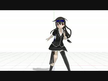 【MMD艦これ】初霜改二（５３６式暁改変）【モデルテスト】