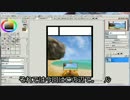 【自作ペイントソフト】夏コミ(C88)用サークルカット描いてみた【GTK+】