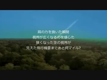 【ニコラップ】飛行機雲【Rigel】