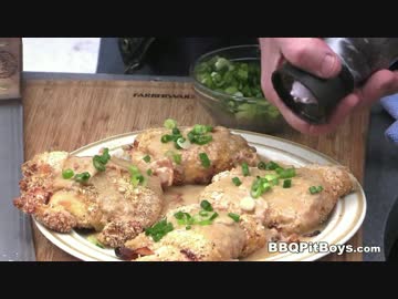 チキンとハムとチーズ　コルドン・ブルー【BBQ Pit Boys】