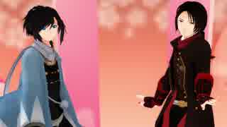 【MMD刀剣乱舞】純情☆ファイター【オラオラコンビ】