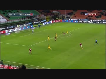 【帰ってきた本田】　ACミラン　×　パルマ