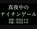 竹内まりや【真夜中のナイチンゲール】歌詞付き　カラオケ　メロあり
