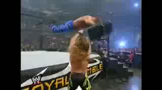 【WWE】クリスベノワ VS クリスジェリコ ラダーマッチ RR2001 Part2