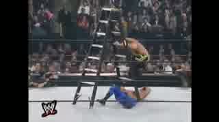【WWE】クリスベノワ VS クリスジェリコ ラダーマッチ RR2001 Part3