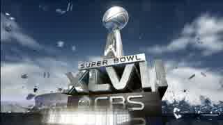 スーパーボウル47 オープニングV NFL on CBS