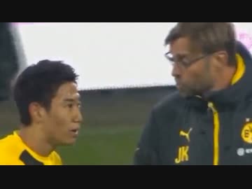 【香川真司】 ドルトムント vs アウグスブルク 【タッチ集】