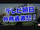 【テレビ朝日】 外務省激怒！