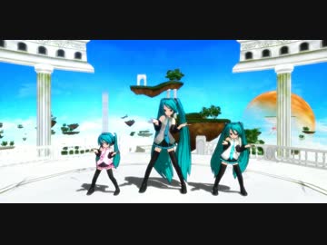 【MMD】あにまさ式三姉妹で「Weekender Girl」 【音ズレ修正版】