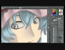 修行中-レミィとさっきゅん描いてみた