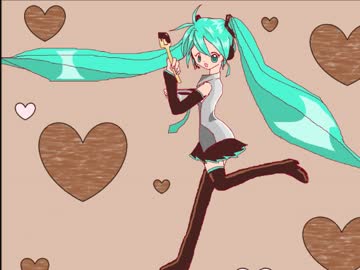 【初音ミク】おっきなハートのチョコ【オリジナル】