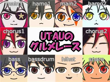 【全部UTAU】UTAUのグルメレース
