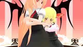 ルーミアとEXルーミアがメランコリックを踊ったのかー【東方MMD】