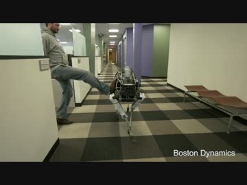 ビッグドッグ系列の新型小型機「Spot」登場